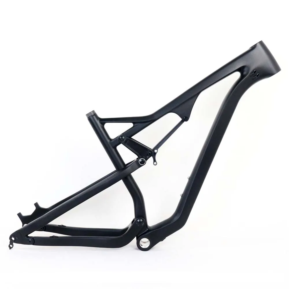 

New Arrival Disc Brake 180mm Travel 120mm Double Suspension Frame 29 Carbon Mtb Frame XC