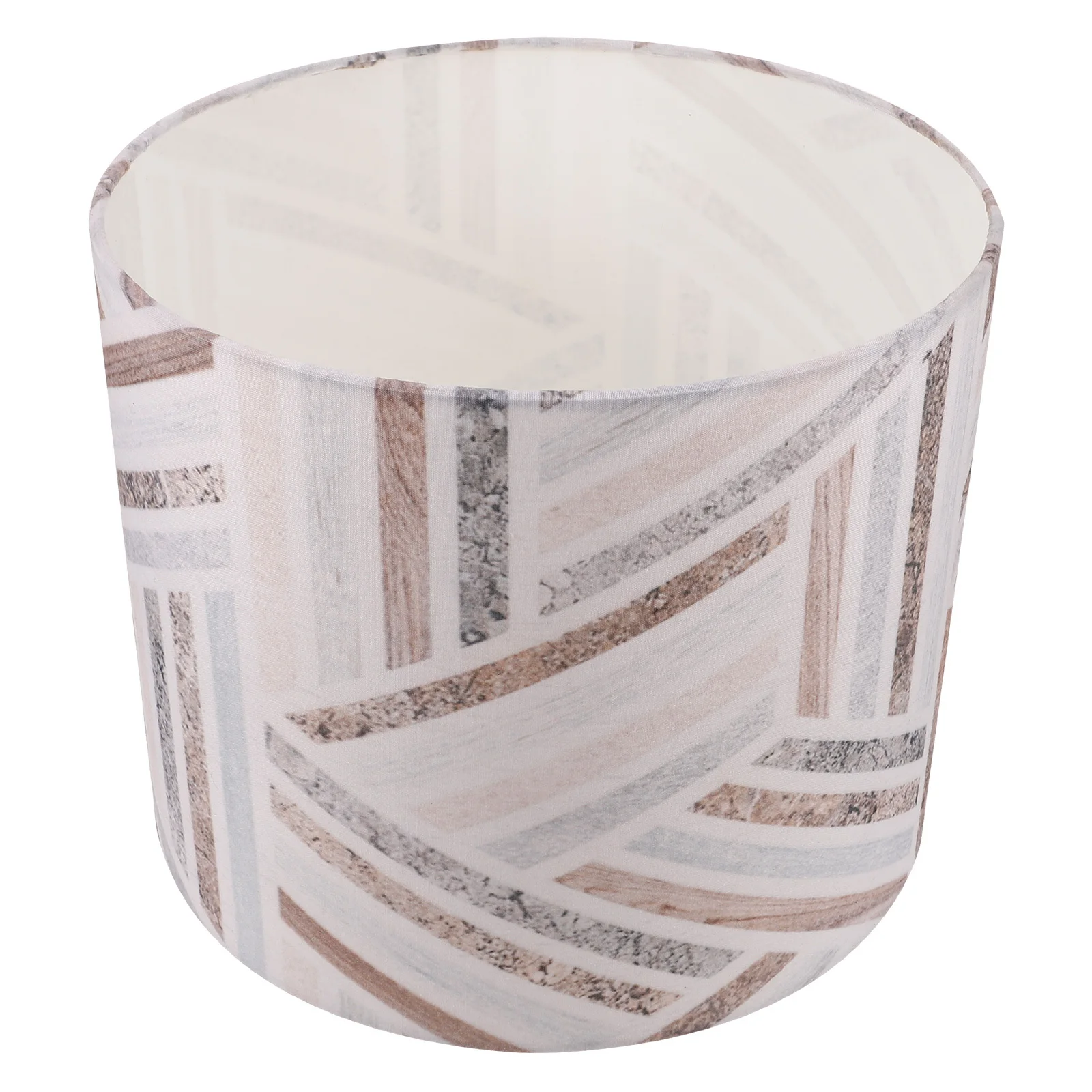 

Geometric Pattern Lamp Shade Large Fabric Light Cover For Bedroom Study Modern Replacement Lampshade Decorative Floor Desk