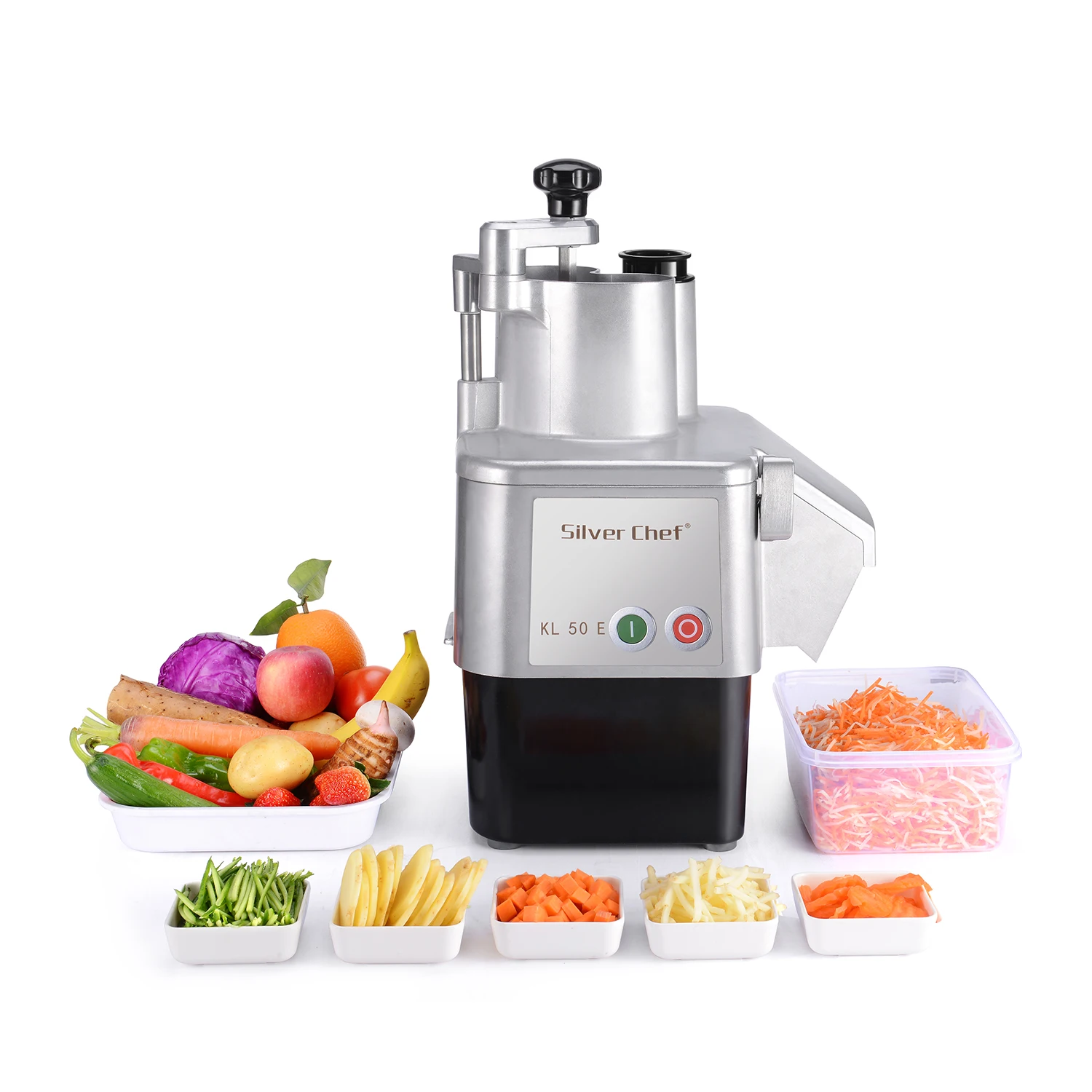 Silver Chef Multifunction Fruit Vegetable Preparation Machine Commercial Veget Cutter