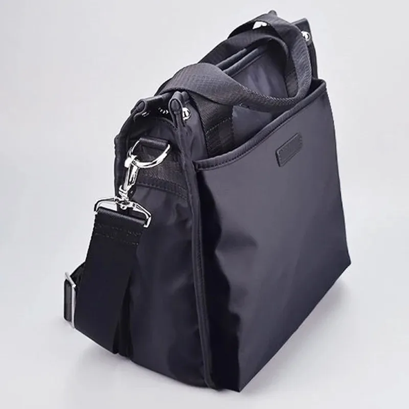 Bolsa mensageiro e ombro multifuncional para homens, grande capacidade, material de pano oxford, estilo casual britânico, alta qualidade, novo design