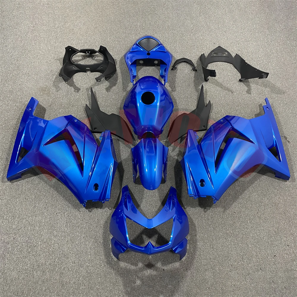 Motorcycle Fairing Kit Fit For Ninja 250R EX250 Ninja250 2008 2009 2010 2011 2012 Bodywork Set High Quality Abs Injection Blue