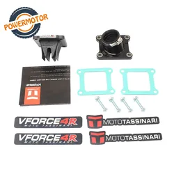 Motorcycle Carbon Fiber V Force V4R83A Reed Valve System Petal With Intake Manifold For Suzuki RM 85 2002-2019
