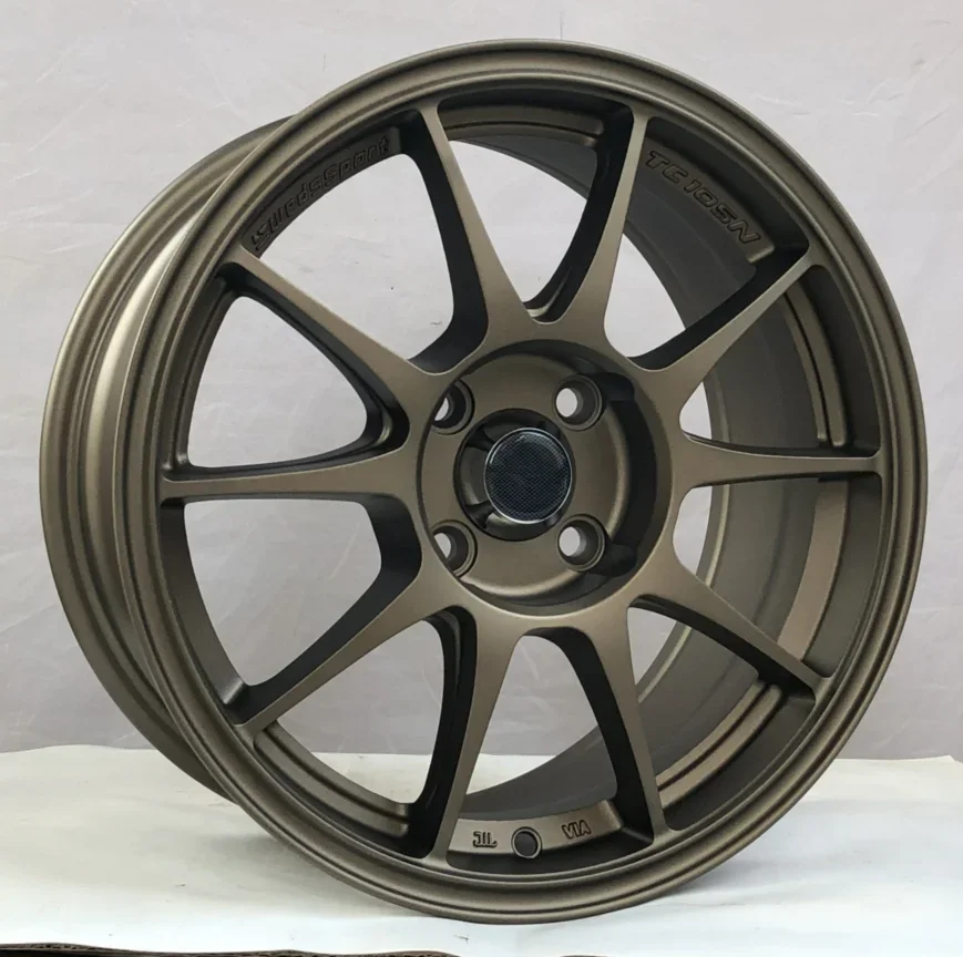 Popular new design 15 inch casting alloy wheels rims for passenger car qualified with Jwl/via Certificate