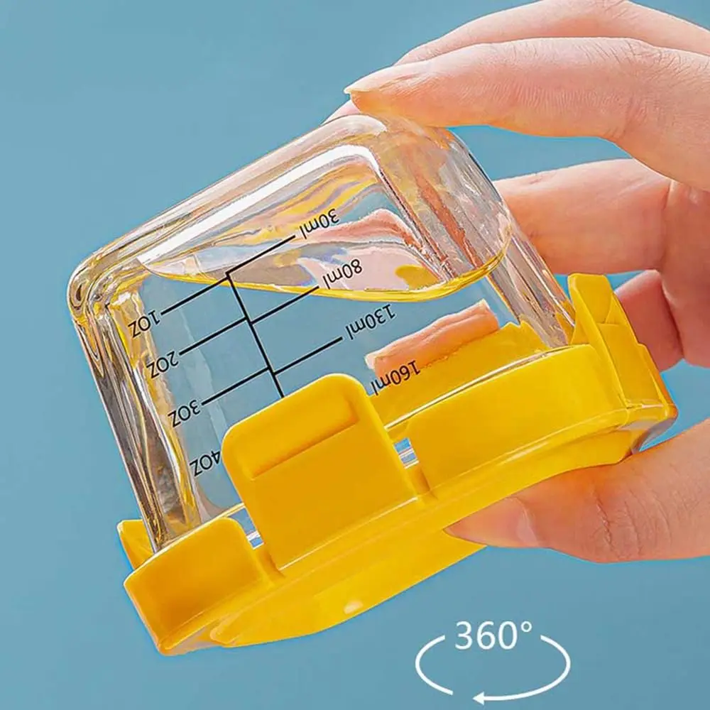 170ml Fashion Glass Food Storage Box Frozen Baby Food Glass Cup Simple Microwave Safe Baby Food Storage Jar for Little Ones