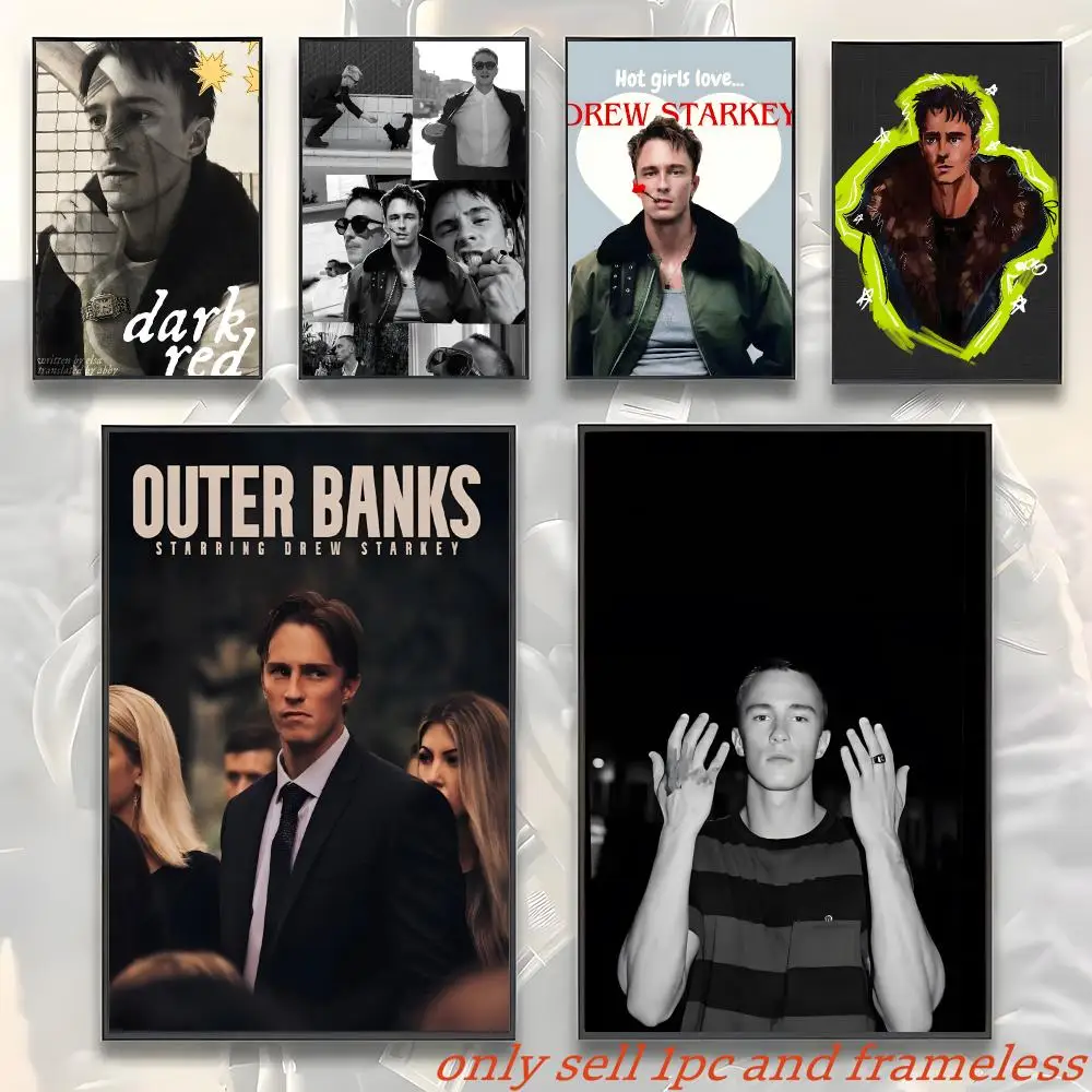 Actor Stars Cool D-Drew Starkey Poster Gift with prints Home bedroom living room decoration promotion and display
