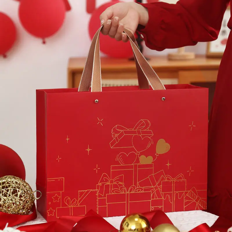 2025.Custom New Year 12 Days Luxury Gift Advent Calendar Box Portable Paper Rigid Cardboard Sponge Lining Red Packaging Printing - Image 4