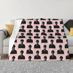 NBA YOUNGBOY Throw Flannel Blanket Throw Blanket Soft Casual Warm Blanket for Bedroom Living Room Beds Sofa Decor Fans Gift
