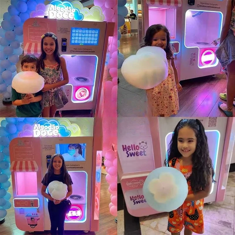 آلة بيع حلوى غزل البنات للمراك - مراجعة Candy Vending Machine وسعره