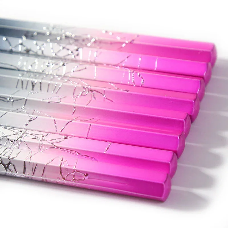 Pincel para decoración de uñas de color degradado, pintura de sombreado de delineador, bolígrafos de dibujo para diseño de puntas de uñas, manicura DIY