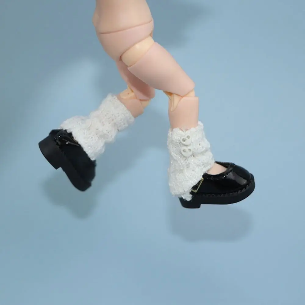 1/12 BJD Doll Clothes Socks OB11 Doll Gartero Socks 1/11 Doll  Doll Cotton Medium Length Stockings DIY Doll Clothes Accessories