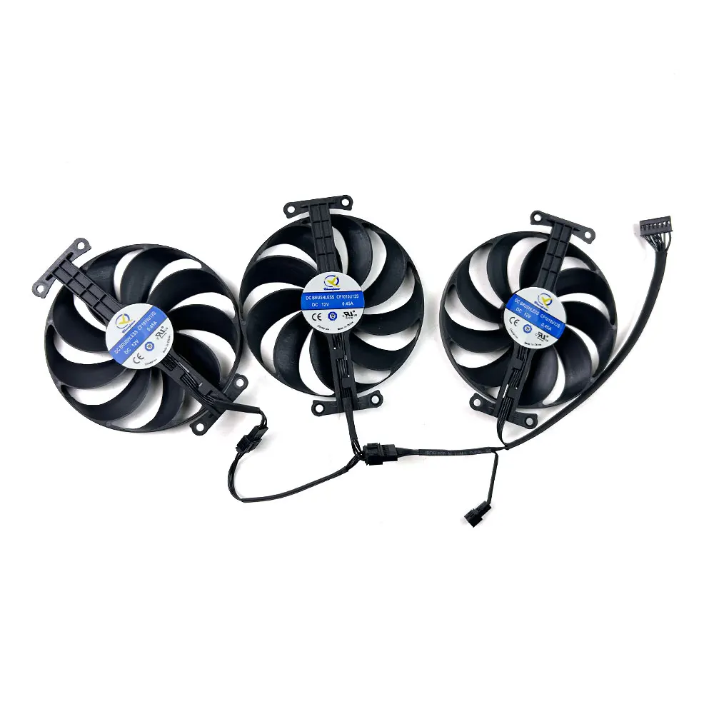90mm 7PIN CF9010U12D CF1010U12S RTX3070 GPU FAN For ASUS GeForce RTX 3080 3070 3060 Ti MEGALODON GAMING video card fans