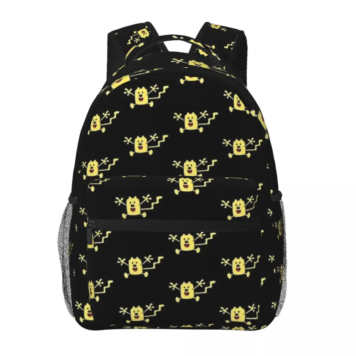 Wow Wubbzy mochilas para niños y niñas, mochila escolar informal para niños, mochila para computadora portátil, bolsa de hombro de gran capacidad