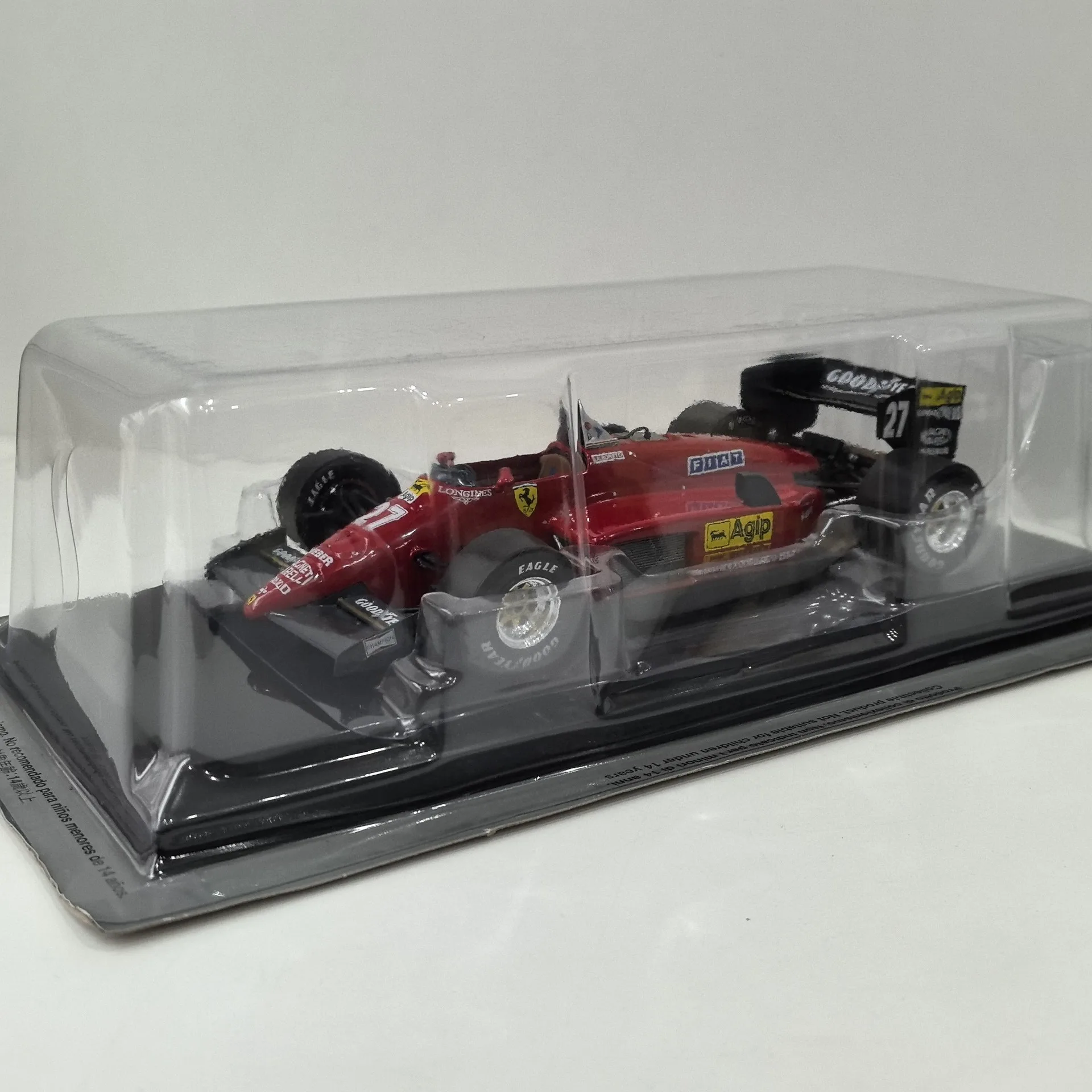 Diecast IXO 1/24 Scale 156-85 #27 1985 F1 N8 Alloy Car Model