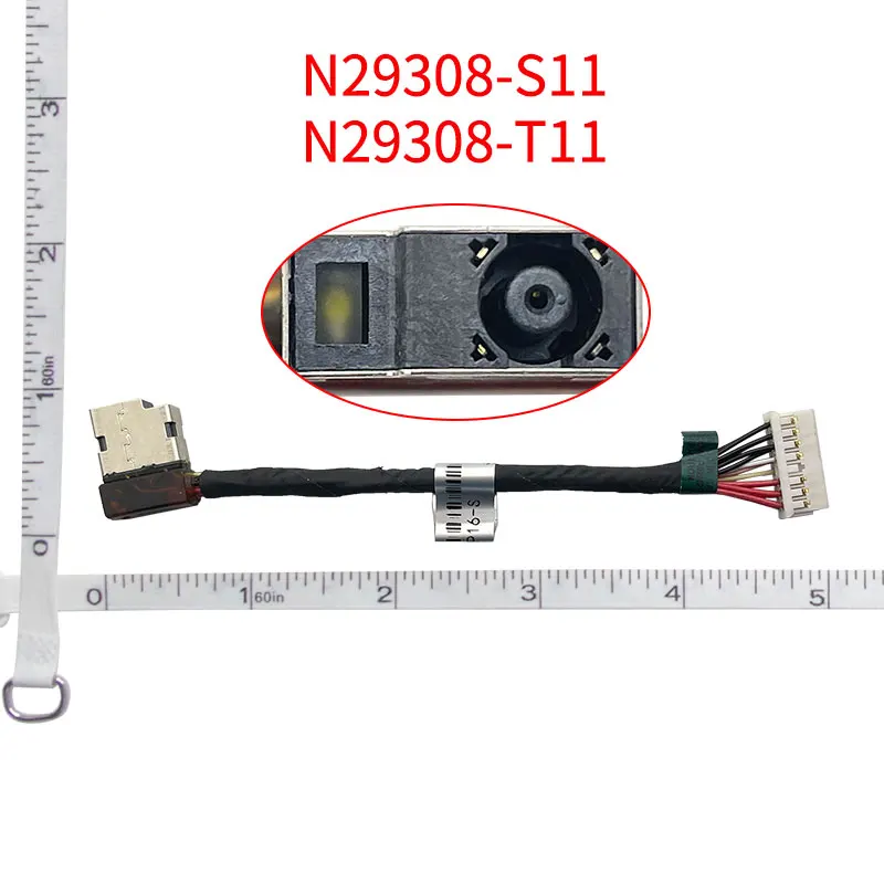 N29308-S11 N29308-T11 For HP Victus 16-R 16-S 16-AE 16T-AE 16-WD 16T-W 16T-WD TPN-C170 TPN-C169 DC Power Jack Socket Plug Cable
