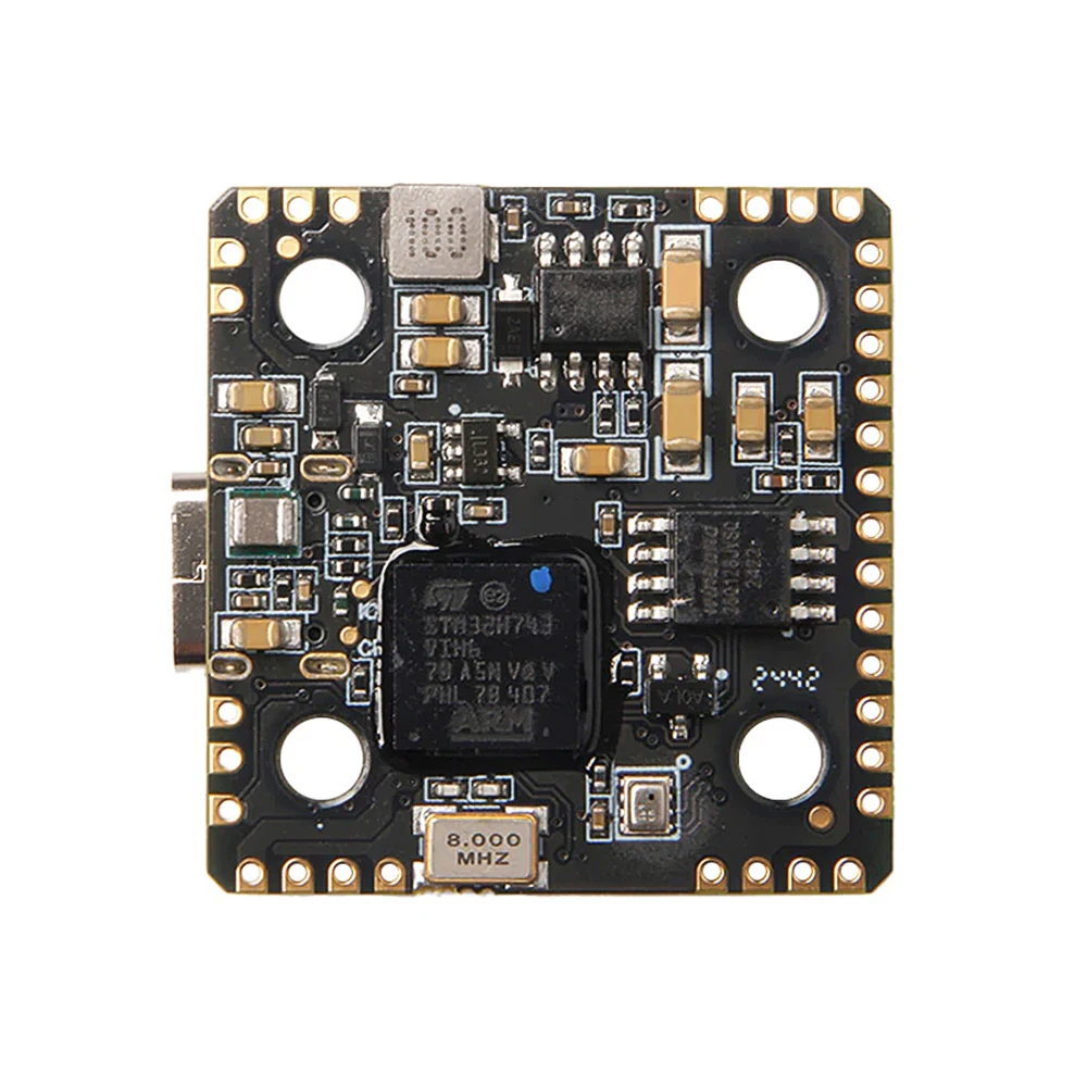 Holybro Kakute H7 Mini controllore di volo ICM42688P con barometro, OSD, 128 Mbits, 6x UART, 9x PWM, 2-6S BEC 5V 2A per RC FPV Drone