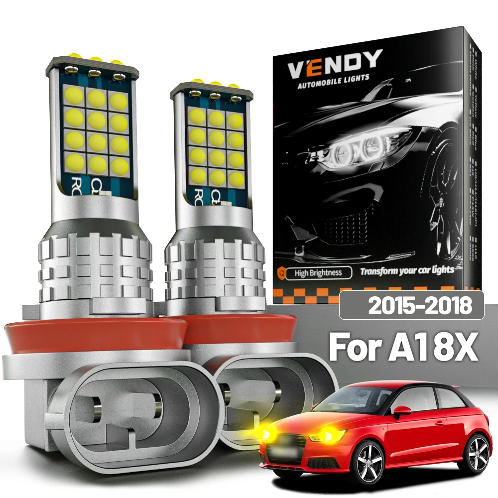 

2pcs LED Fog Light For Audi A1 8X 2015-2018 2016 2017 Canbus Accessories