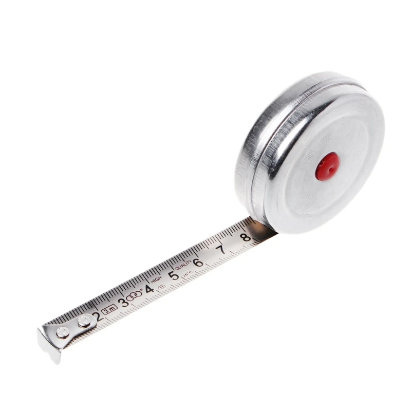 เทปวัด 1/3/5m สแตนเลส Retractable Professional เทปวัดเทปป้องกันสนิมสำหรับบ้านอุตสาหกรรม
