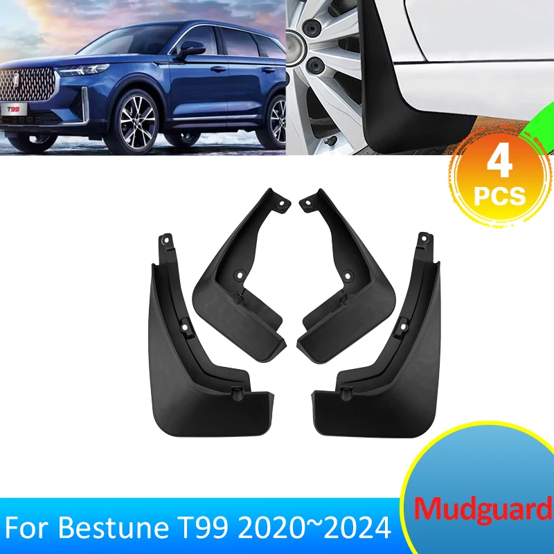 

Mud for Bestune T99 2024 2023 2022 2021 2020 Accessorie Mudflaps Splash Guards Front Rear MudGuards Fende Flare Anti-splash Auto