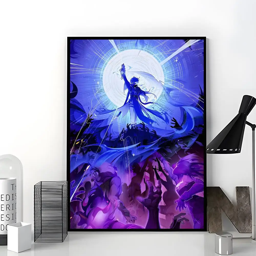 fantasy character f-flins Poster Trendy Aesthetic Wall Art Poster for Dorm Room Bedroom Decor