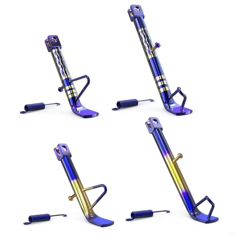 R6FA Universal Motorbike réglable Kickstand Side Station stationnement Trépied support