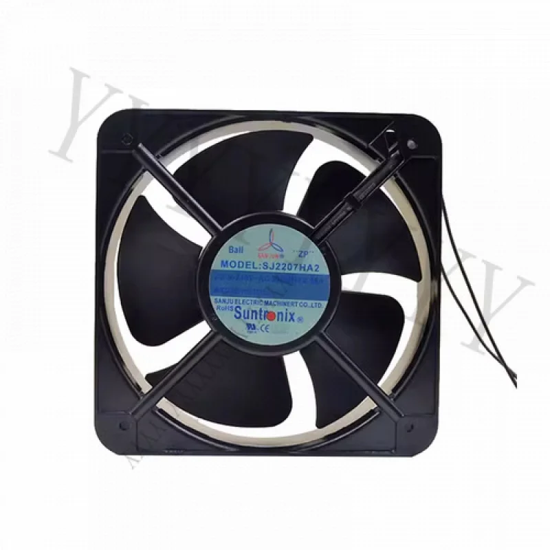 

Y+FOR SANJU SJ2207HA2BAL 220V-240vAC 0.45A 205*72MM 2-Wire Cooling Fan