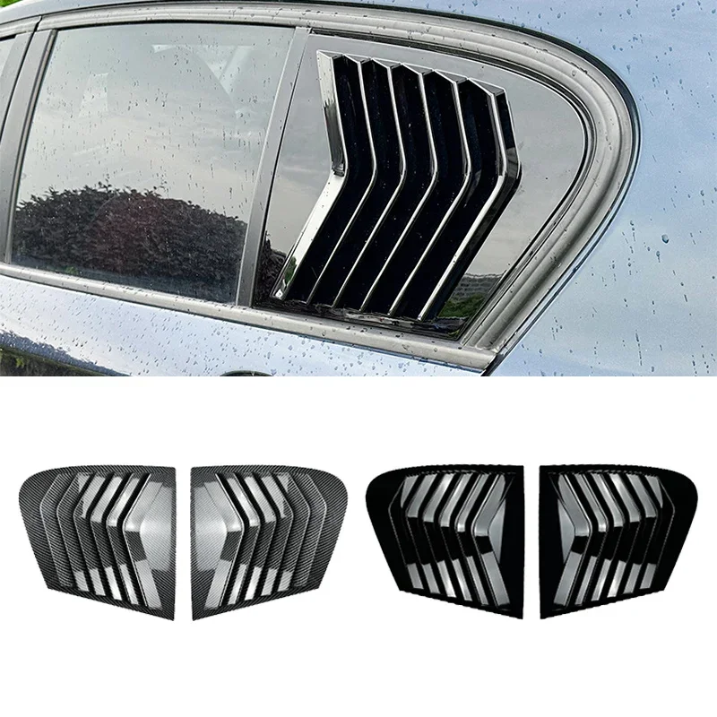 

Для BMW 1 серии F20 LCI 118i 120i 125i 2011 ~ 2019 автомобильные аксессуары, крышка заднего стекла, накладка на боковое вентиляционное отверстие, жалюзи, наклейки