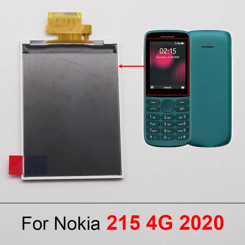 1pc LCD Display Screen Digitizer For Nokia 215 4G 2020 Repair Replacement
