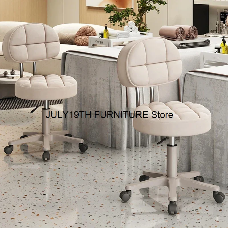 Modern Barber Chairs Beauty Salon Special Lift Swivel Chair Barber Shop Round Stool Nordic Salon Furniture Home Makeup Chair Z