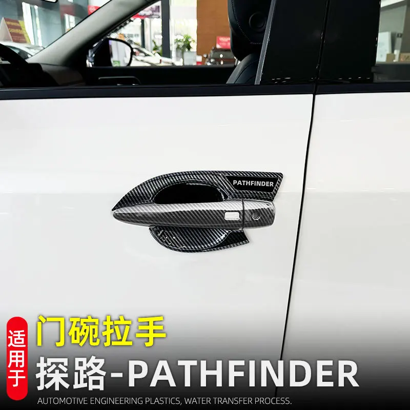 

Для Mitsubishi Triton L200 6TH 2024 2025 автомобильные аксессуары дверная ручка крышка накладка молдинг декоративные наклейки