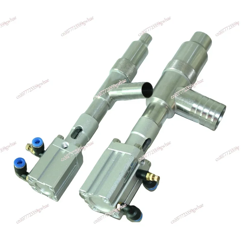 Anti-drip Filling Head, Filling Machine Accessories 20mm Hose Connector SS304/316 Material Pneumatic Control Outlet Valve