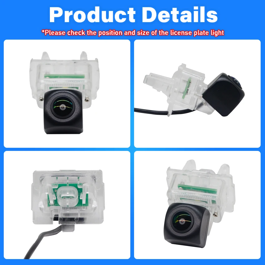 AHD 1080P FishEye Lens Vehicle Rear View Camera For Mercedes Benz E Class For MB W212 2013 2014 2015 Facelift HD Night Vision