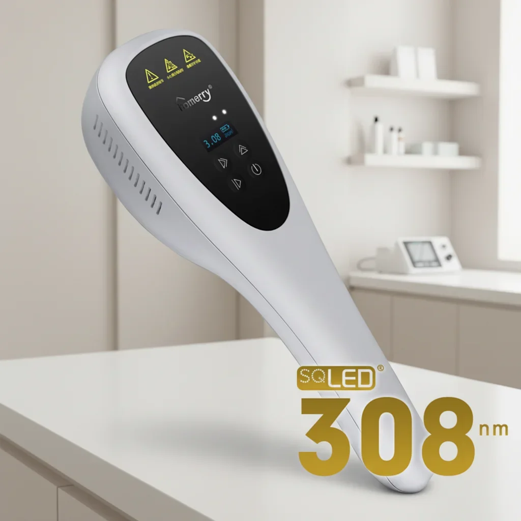 SIGMA SQ1FK1 308nm UVB LED Targeted Phototherapy Lamp Handheld Device for Vitiligo Psoriasis Home Therapy