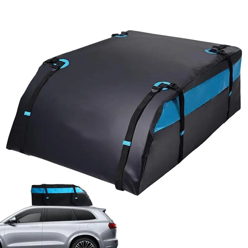 Roof Bag Cargo Carrier Waterproof Luggage Bag Storage Cube Bag For Travel Camping Car Oxford Cloth Car Roof Cargo Carrier bag