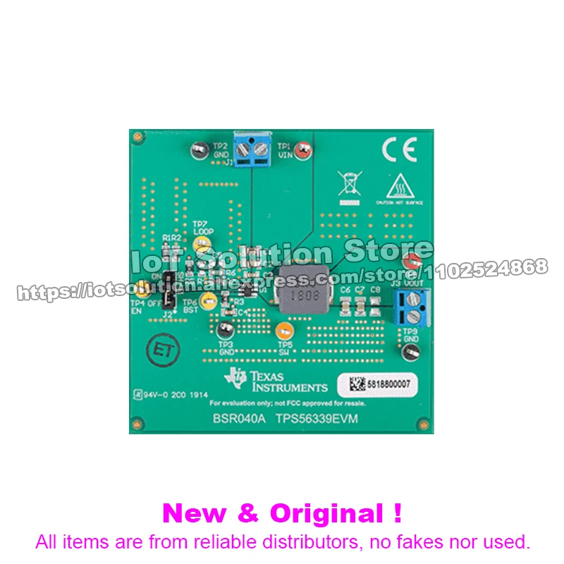 TPS56339EVM — 3-A regulator evaluation module