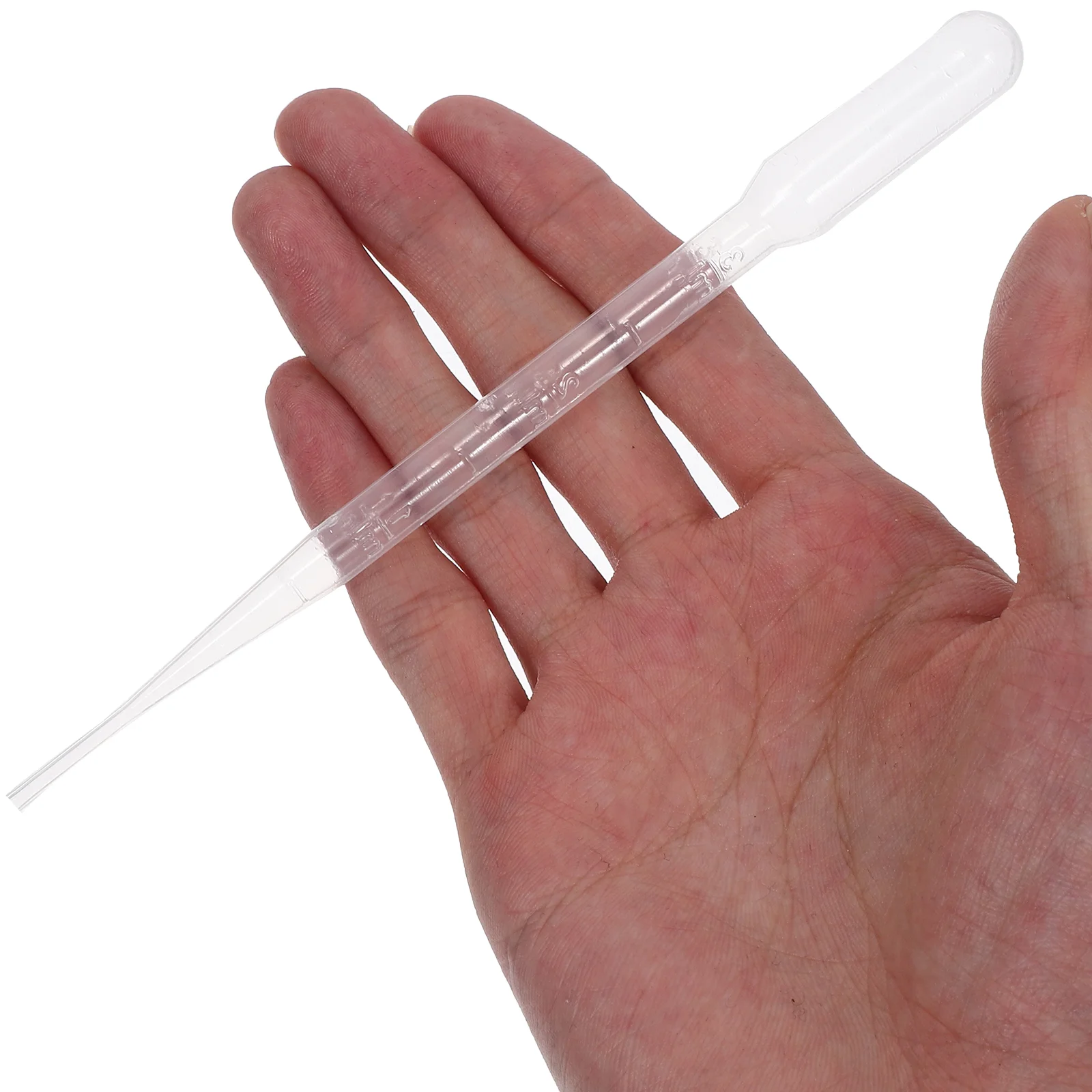 100pcs Pipettes พลาสติกแบบใช้แล้วทิ้ง 3ml ปรับเทียบ Transfer Droppers สําหรับ Lab Home ใช้ที่แม่นยํา Liquid การวัดเครื่องมือวิทยาศาสตร์
