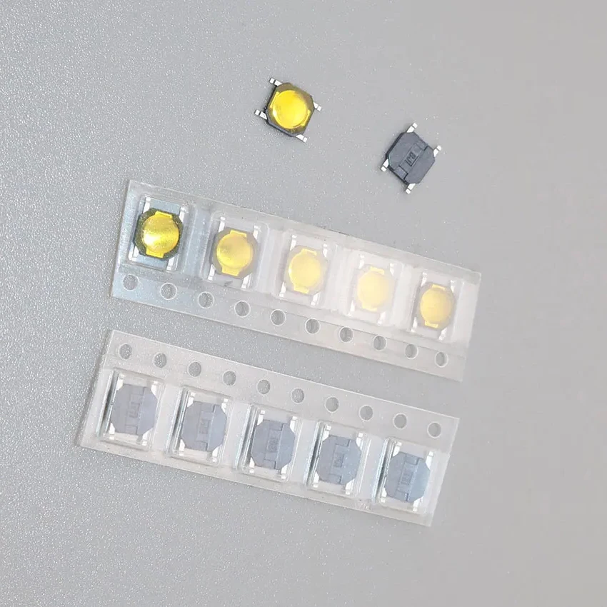 ChengHaoRan 5-50PCS 5*5*0.8mm for phone screen push button waterproof Tactile Switch Momentary tact SMD super tiny low profile