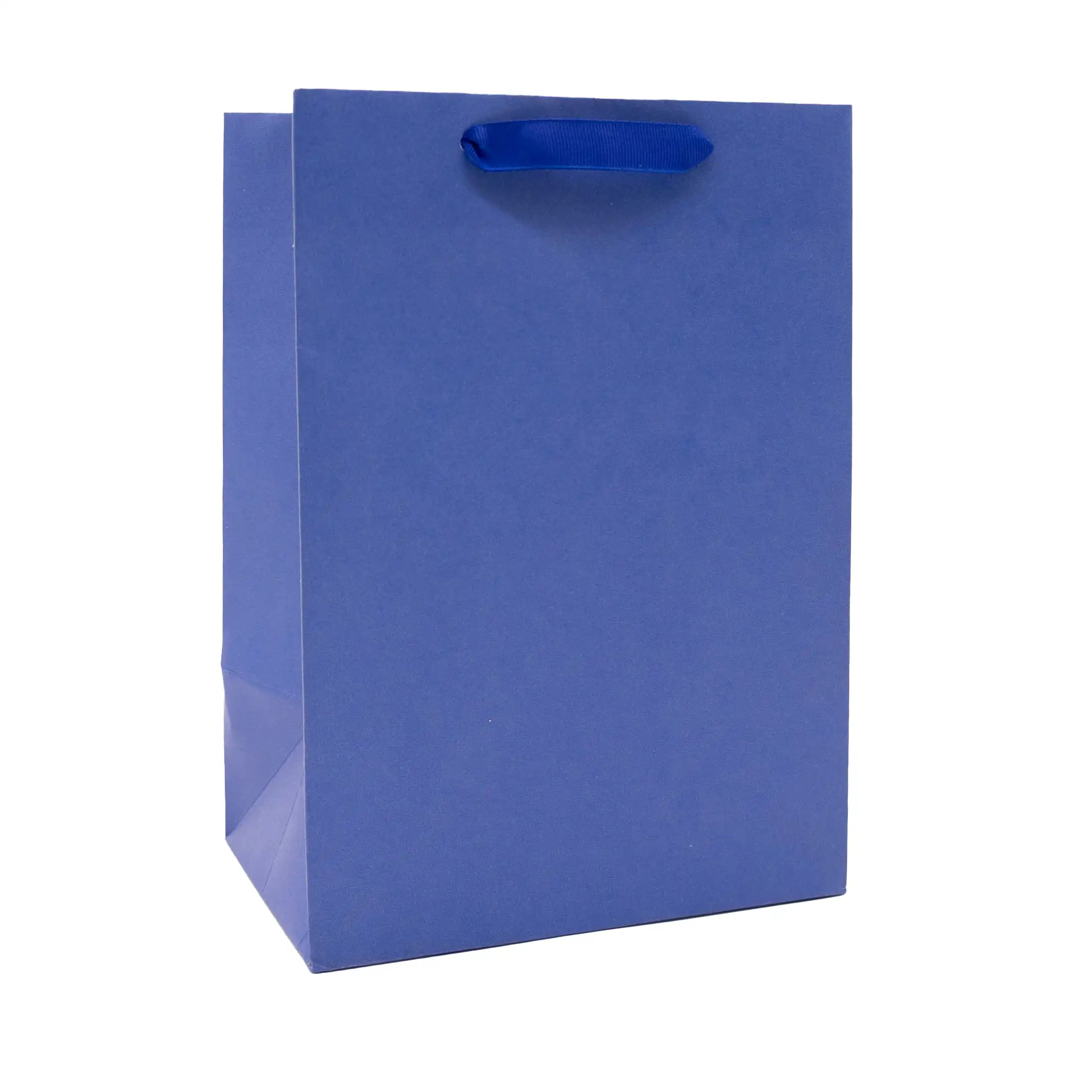 Large Blue Gift Bags, 7" x 10", 3 Count