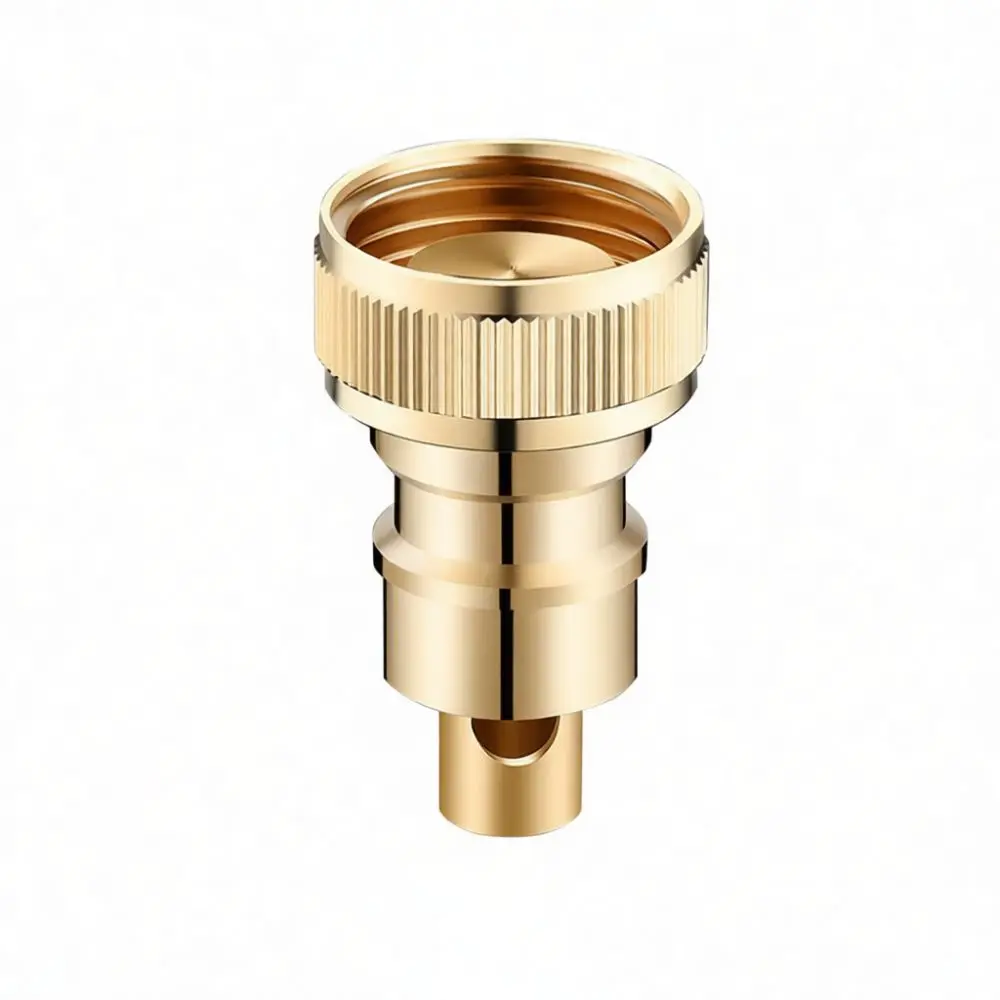 Copper Plated Washing Machine Faucet Adapter Auto Stop Water Valve Leak Proof Hose Connector Plumbing Hardware Part