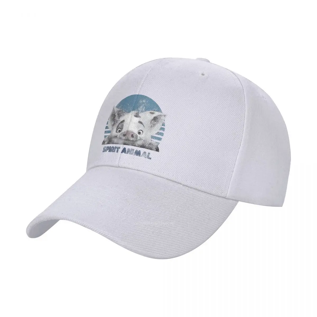 Moana Pua Spirit Animal Portrait Hat Adult Fashion Hats Trucker Worker Cap Golf Hats Adjustable Polyester Baseball Cap Summer