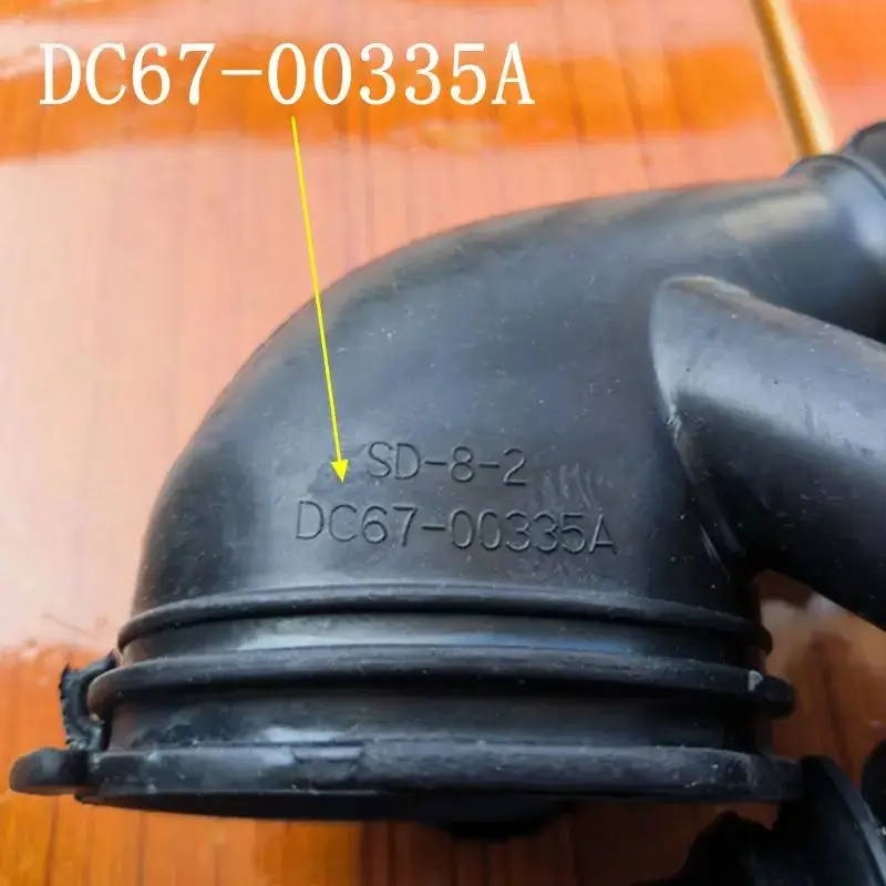 DC67-00335A For Samsung Washing Machine Drainage Parts Connection Rubber drain pipe Replacement