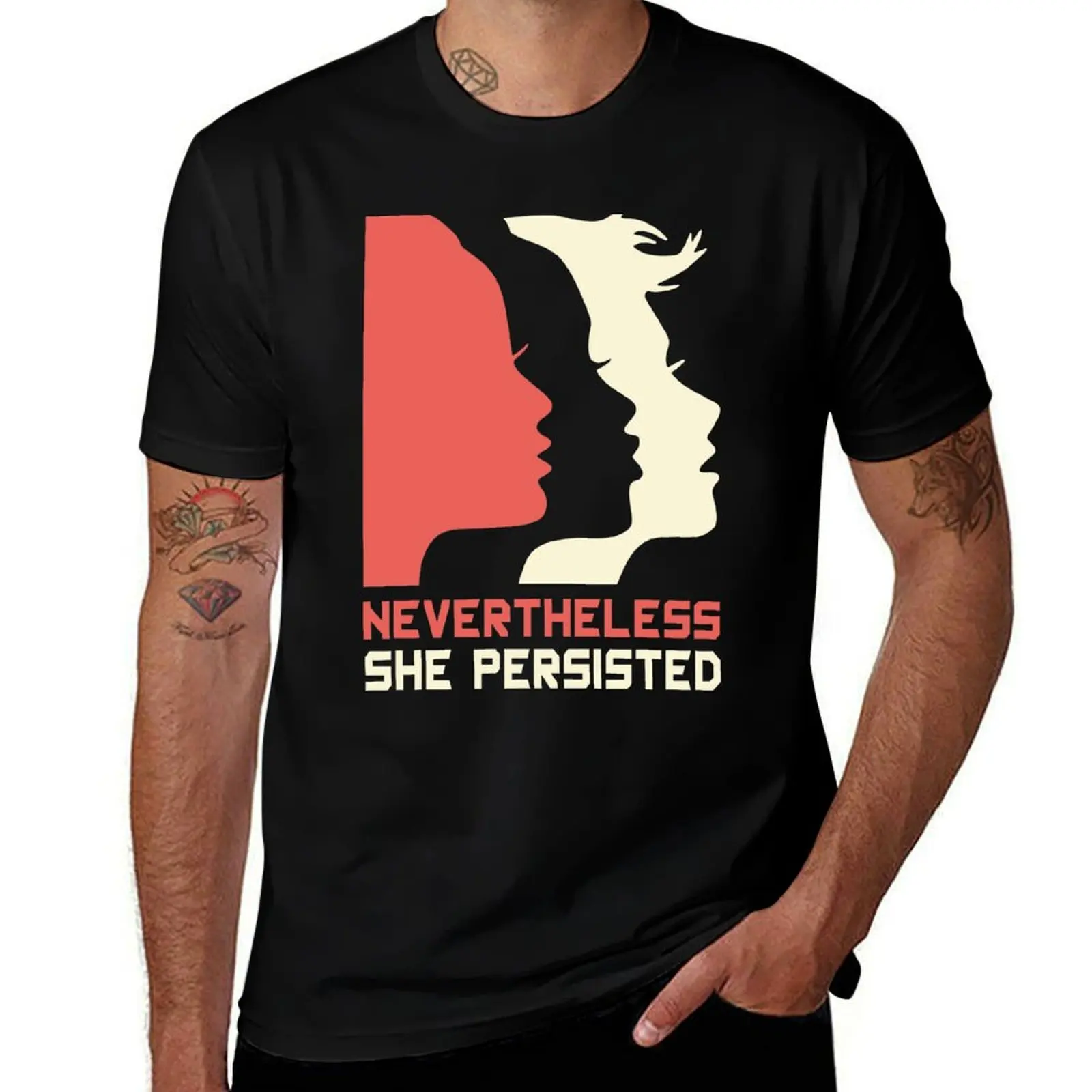 T-shirt officiel « Nevertheless She Persisted » pour les sports de plein air, léger