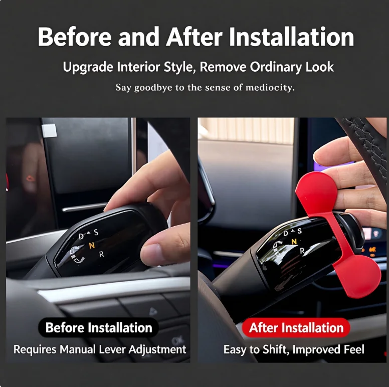 For VW ID3 ID4 ID7 ID UNYX 06 2025-2026 Smart Edition Gear Shift Paddle Decoration Column Shifter Trim Cover Auto Interior Kit