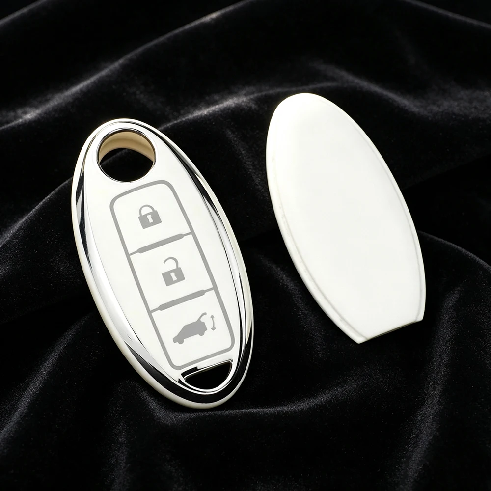 TPU Car Remote Key Case Cover for Nissan X-Trail T32 T31 Qashqai J11 J10 Kicks Juke Tiida Pathfinder Note for Infiniti Shell Fob