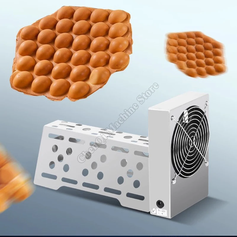 آلة التبريد وافل البيض التعريفي التبريد تشكيل الأشعة تحت الحمراء التلقائي بالكامل منفاخ وافل البيض