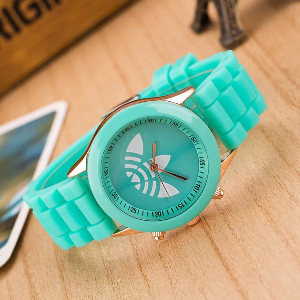 

Новые модные силиконовые спортивные часы для девочек, Мультяшные часы для детей, кварцевые часы с принтом, Детские милые наручные часы, подарки, часы