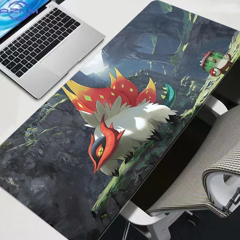 Slither Wing Cave Scene Large Mousepad, Rubber Non Slip Extended Gaming Desk Mat, Anime Cartoon Table Pad for Laptop Office Desk