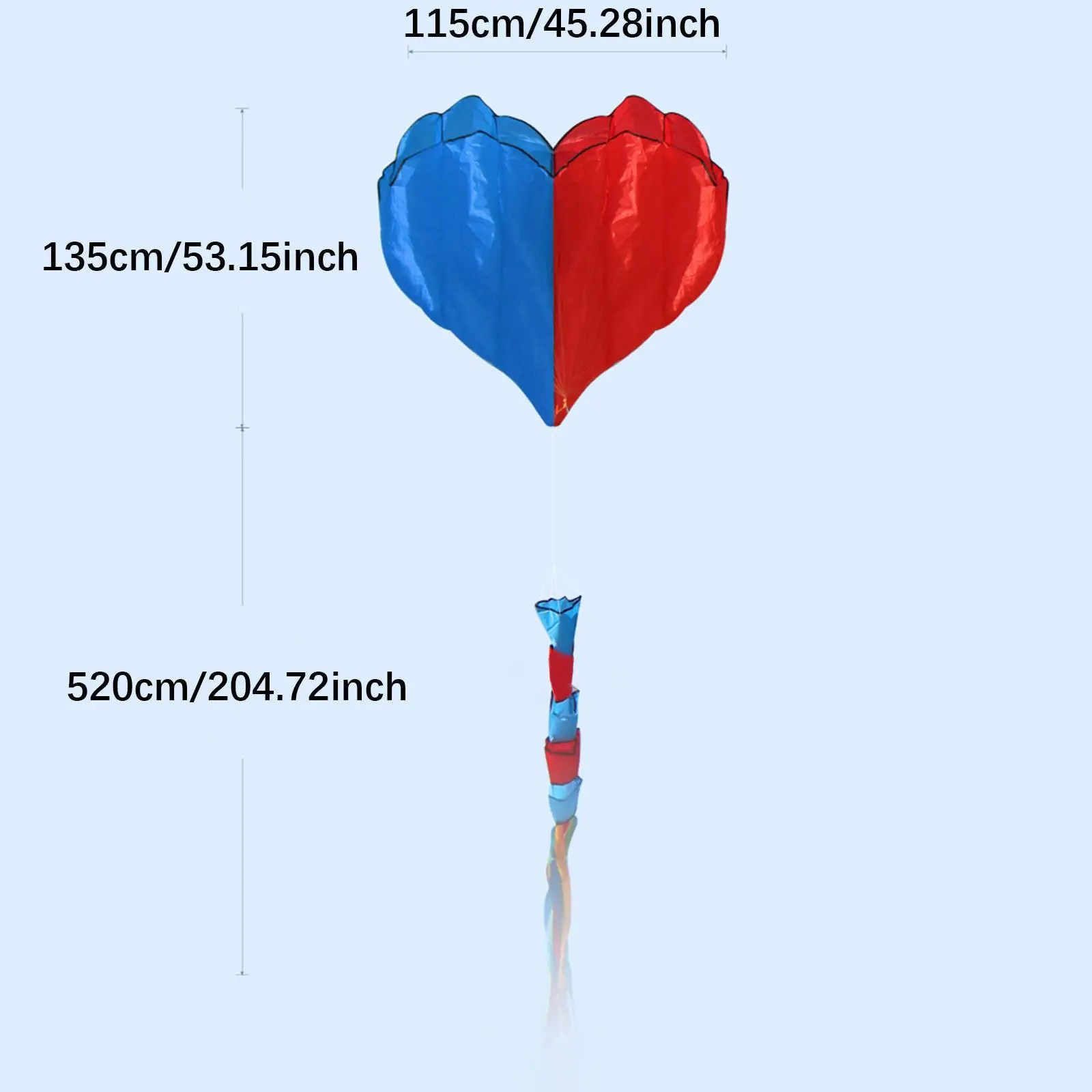 3D 플라잉 연 비행 장난감, 긴 꼬리, 야외 활동, 캠핑 초보자용, 크고 부드러운 연, 야외 하이킹