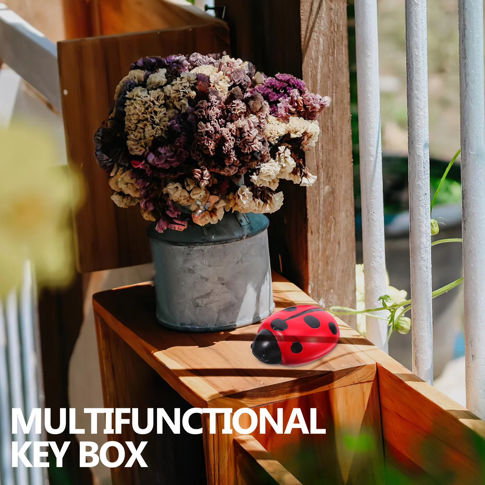 Рисунок 4 - Всепогодный скрывающий ключ с божьей коровкой