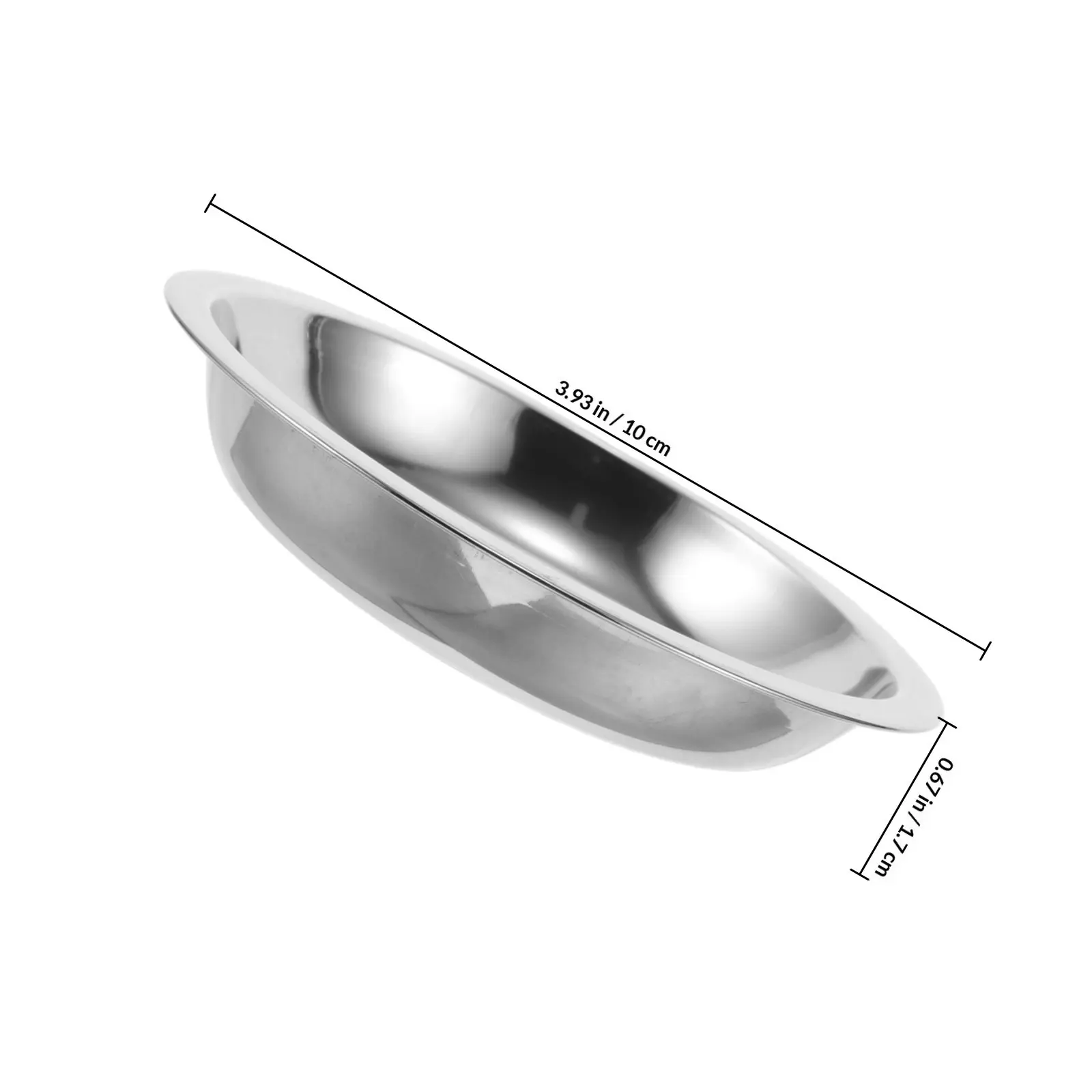 4Pcs Stainless Steel Scale Trays Non Magnetic High Accuracy Weighing Pans for Lab Scales Jewelry Digital Trinket Scales Small