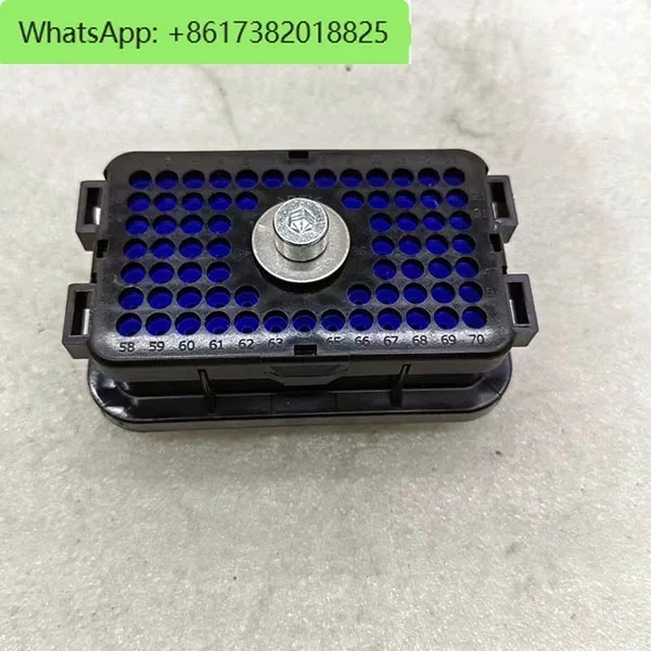 Construction Machinery Parts 70 Pin Plug Assembly 160-7689 Controller Plug 1607689 Connector Computer Wiring Plug for